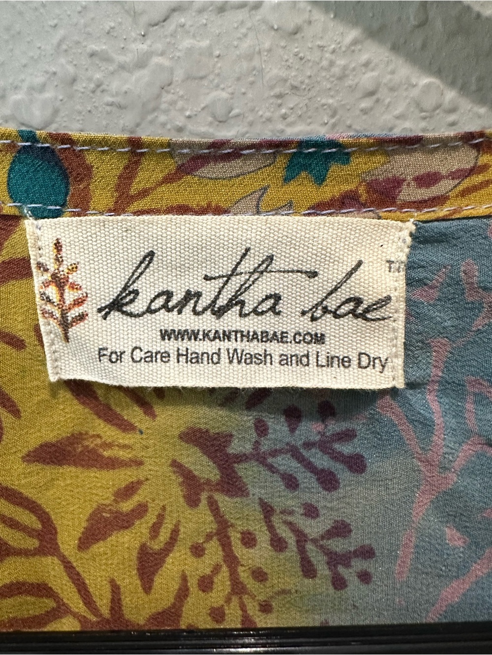 Kantha Bae Silk Boho Kimono Duster Open Front Sz OS - Picture 2 of 10